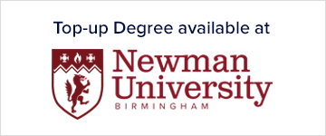 Top-up Degree available at Newman University Birmingham