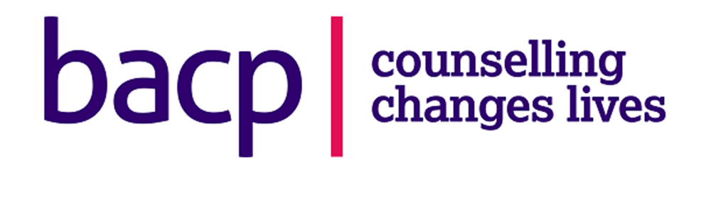 Company logo reading: BACP, Counselling changes lives
