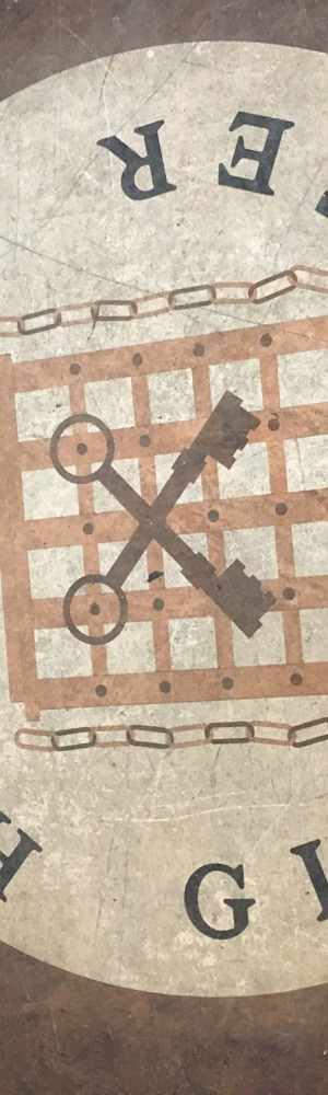 HM Prison Gloucester 1792-1992 floor tile