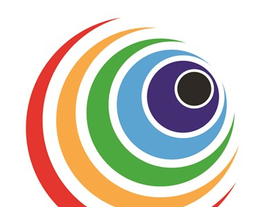 Colourful logo reading: sight concern worcestershire