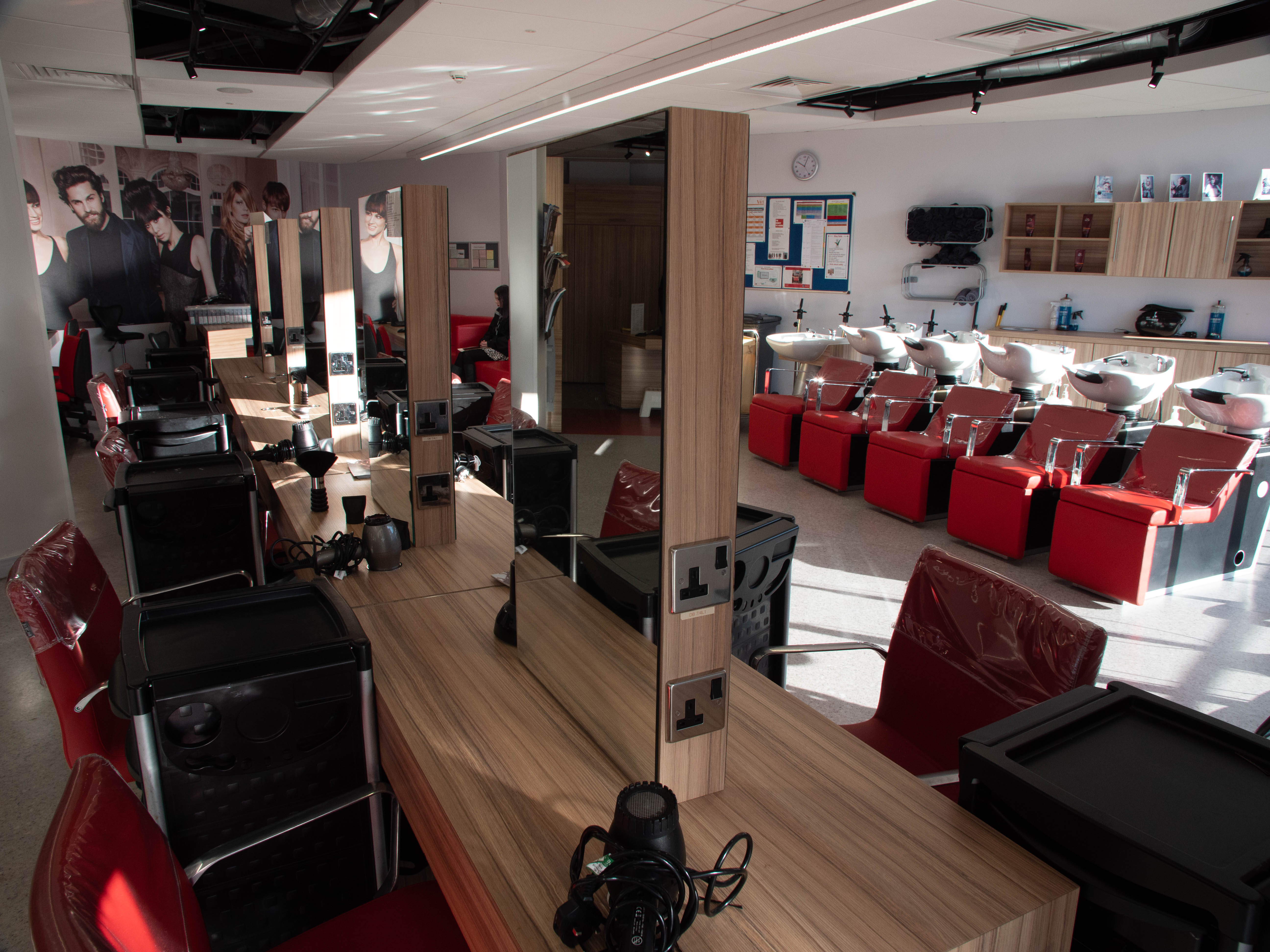 Fountains Hair Salon Heart of Worcestershire College