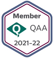 QAA member logo 2021-22