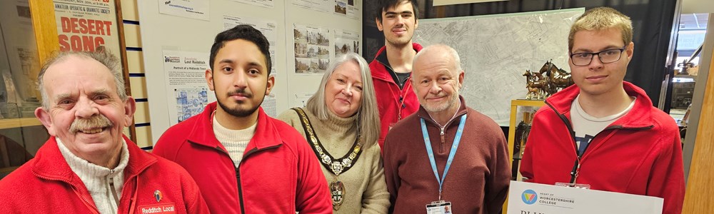 HoW College work experience at Redditch History Museum